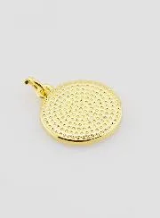 Enamelled Cross Medal - Turquoise