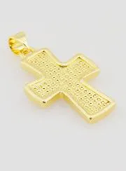 Mother-of-Pearl Cross Pendant - 20mm