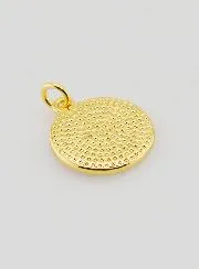 Cross Medal - Black Enamel