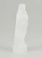 Rock Crystal Statue of Our Lady of Lourdes - 10cm
