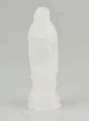 Rock Crystal Statue of Our Lady of Lourdes - 10cm