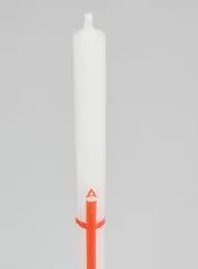 Alpha Omega Processional Candle 29cm - Red