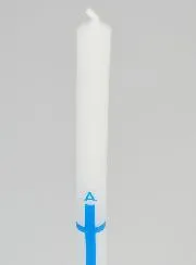 Alpha Omega Processional Candle 29cm - Blue