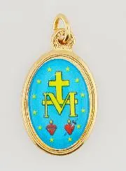 Golden Miraculous Medal - 25mm