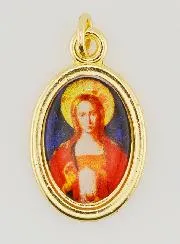 Saint Mary Magdalene Golden Medal - 25mm