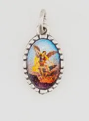 Twisted Edge Medal 15mm - Saint Michael