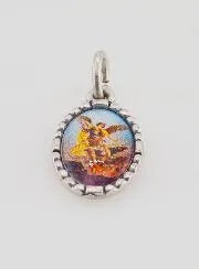 Twisted Edge Medal 15mm - Saint Michael