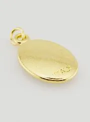 Golden Medal Miraculous Virgin - 25mm