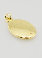 Golden Medal Merciful Jesus - 25mm