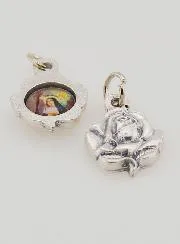 Rose Medal 14mm - Sainte Rita