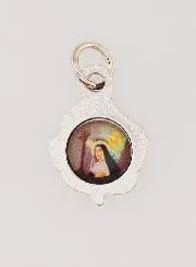 Rose Medal 14mm - Sainte Rita