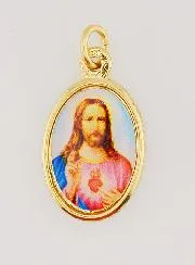 Double-Sided Medal of the Sacred Hearts - 25mm