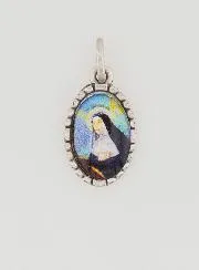 Twisted Edge Medal 15mm - Saint Rita