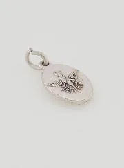 Twisted Edge Medal 15mm - Black Madonna