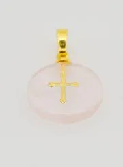 Transparent Medal With Cross