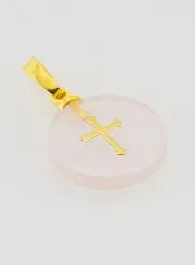 Transparent Medal With Cross