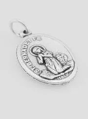 Medal of Saint Bernadette Soubirous - 22mm