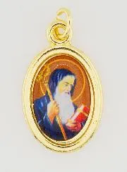 Golden Saint Benedict Medal - 25mm