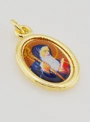 Golden Saint Benedict Medal - 25mm