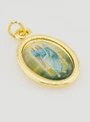 Golden Medal Saint Gabriel - 25mm