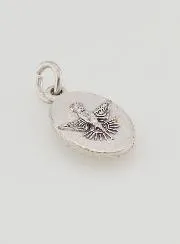 Twisted Edge Medal 15mm - Our Lady of Lourdes