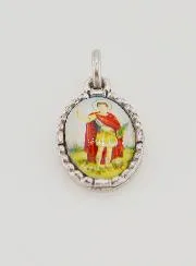 Twisted Edge Medal 15mm - Saint Expedit