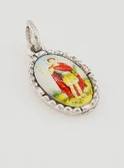 Twisted Edge Medal 15mm - Saint Expedit