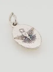 Twisted Edge Medal 15mm - Saint Expedit