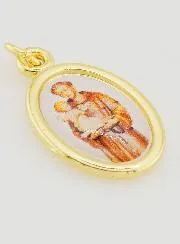 Golden Medal Saint Anthony - 25mm