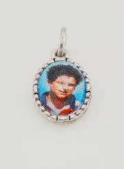 Twisted Edge Medal 15mm - Saint Carlo Acutis