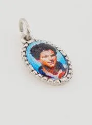 Twisted Edge Medal 15mm - Saint Carlo Acutis