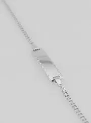 Silver Christening Bracelet for a Child - 16cm