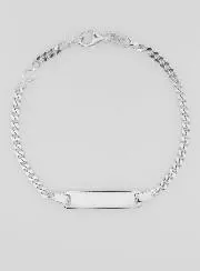 Child Christening Bracelet Silver - 16cm