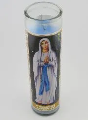 Candle in Glass -  Immaculate Conception