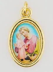Golden Medal Saint Joseph - 25mm
