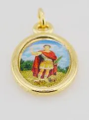 Golden Medal Saint Expedit - 25mm