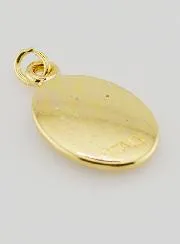 Golden Medal Our Lady of Fatima - 25mm