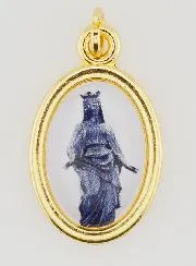 Black Madonna Medal - 25mm