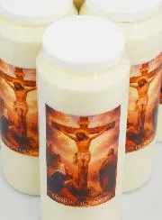 Set of 6 Sanctuary Candles The Passion of Jesus Christ