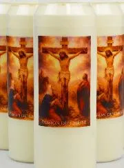 Set of 10 Sanctuary Candles The Passion of Jesus Christ