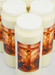 Set of 10 Sanctuary Candles The Passion of Jesus Christ