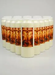 Set of 20 Sanctuary Candles The Passion of Jesus Christ