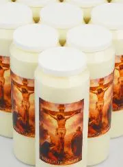 Set of 20 Sanctuary Candles The Passion of Jesus Christ