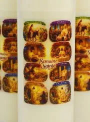Set 3 Sanctuary Candles Holy Week