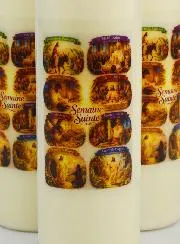 Set 6 Sanctuary Candles Holy Week