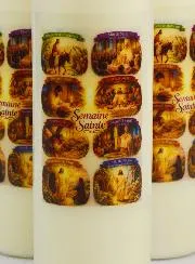 Set 10 Sanctuary Candles Holy Week