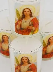 4 Saint Agathe Votive Candles