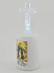 Led Church Candle Miraculous Virgin