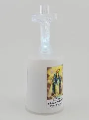 Led Church Candle Miraculous Virgin