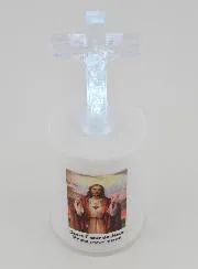 Led Church Candle Sacred Heart of Jesus
